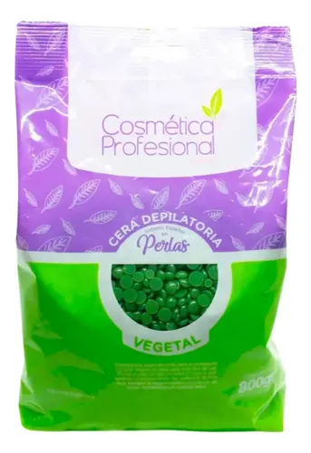Cera Depilatoria En Perlas Vegetal 800g Cosmética Prof X 3u