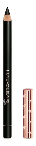 Lápiz Delineador de Ojos Naj Oleari Deep Black Largo Duración Waterproof
