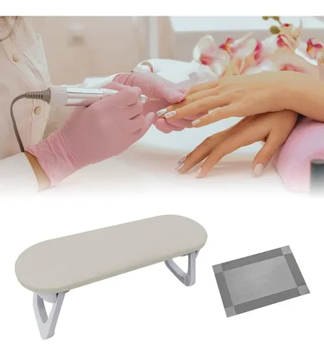 Almohada De Mano Plegable Para Uñas, Cafés De Esquina