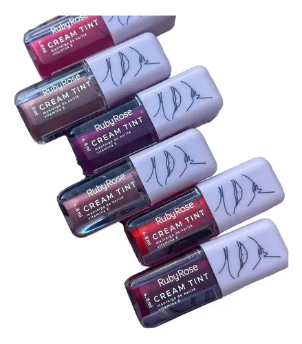 Tinta Cream Labial Hidratante Karite 3 En 1 Matte Ruby Rose Color tono 3 purpose