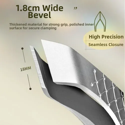 ~ Wide Mouth Eyebrow Tweezers 1.8 Cm