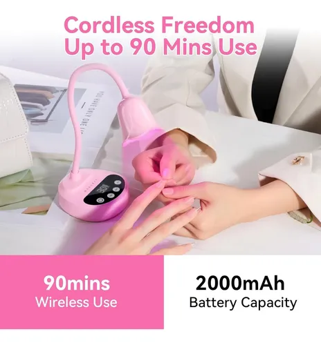 Lámpara Uv De Uñas Makartt 10 Leds Con Sensor Y Carga Usb