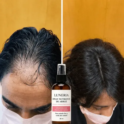 Spray Capilar Luneria Formula Liviana Sin Efecto Graso 4×2