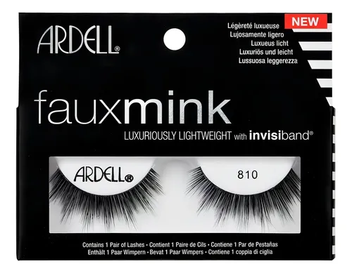 Pestañas Postizas Ardell Fauxmink 810 Mink Sintético