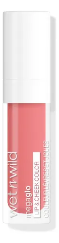 Wet n Wild Labial Liquido y Rubor 2 en 1 Megaglo Lip And Cheek Rosy Romance Color 6093