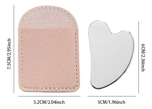 Espátula Universal Gua Sha Con Forma De Corazón Para Piedras