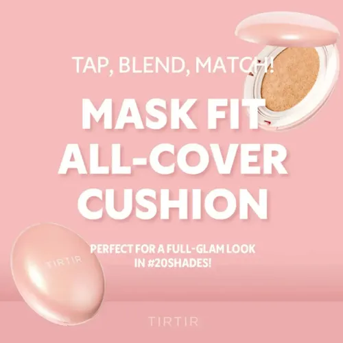 Tirtir Mask Fit All-cover Cushion 18gr Semimate Piel Grasa Tono 25n