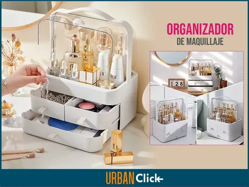 Organizador De Maquillaje Portatil Escritorio Porta Cosmetic