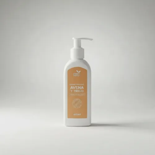 Crema Corporal Avena Y Trigo Apto Vegano 200ml Piel Sensible