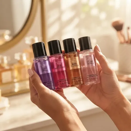 Set Original Victoria’s Secret X 4 Body Splash Mujer Mini