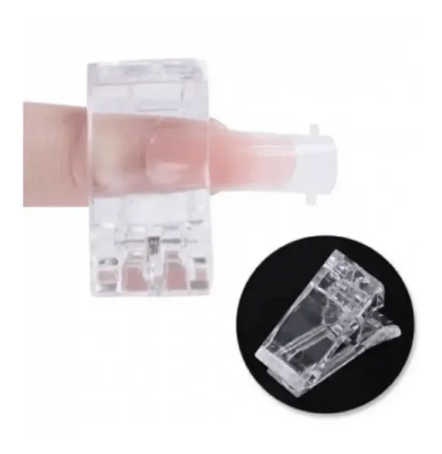Broche Para Sujetar Cápsula Polygel Uñas Esculpidas