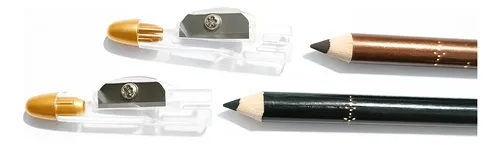 12 Lápices Delineador Maquillaje Doble Punta Con Sacapuntas