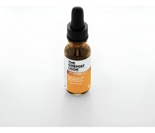 Serum Booster Vit-c/fe 15 Ml The Chemist Look Todo Tipo De Piel Día/noche