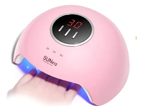 Cabina Uñas Profesional Uv Led 54w Sun X Semi-gel-acrilico