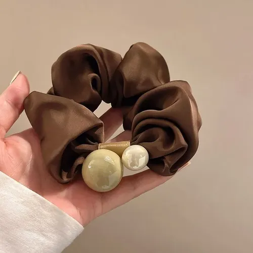 Diadema Trenzada De Perlas Retro De Estilo Francés