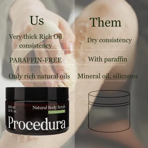 Exfoliante Corporal Con Sal Marina Y Ácidos Cítricos