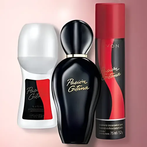 Set Pasion Gitana Avon Volumen De La Unidad 50 Ml
