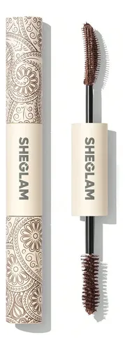 Máscara Sheglam De Doble Pincel Para Volumen Y Alargamiento; 24k – Black