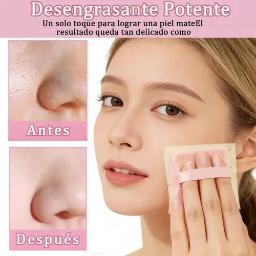 300 Hojas De Papel Absorbente Facial, For Limpiar La Piel