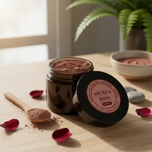 Arcilla Roja Facial Antiage Piel Madura O Con Rosácea
