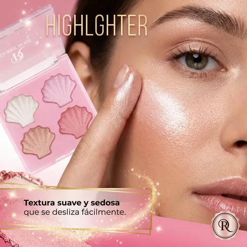 Debby Rose High Light Glow Concha Iluminadores 8g