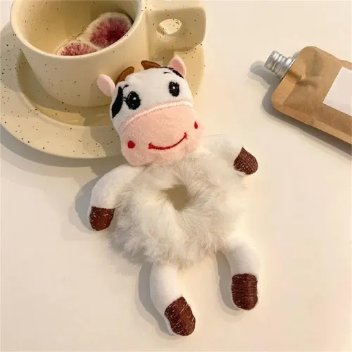 Paquete De 5 Coleteros De Peluche Con Bonitos Dibujos Animad