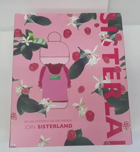 Perfume Benetton Sisterland Pink Raspberry Eau de Toilette con Loción para Mujer 80 ml