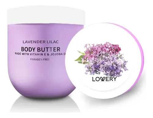 Manteca Corporal De Lavanda Y Lilas – Crema De Karité Con Ac