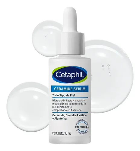 Cetaphil Serum De Ceramidas x 30 Ml. Hidrata y Restaura la Barrera Cutanea de la Piel.