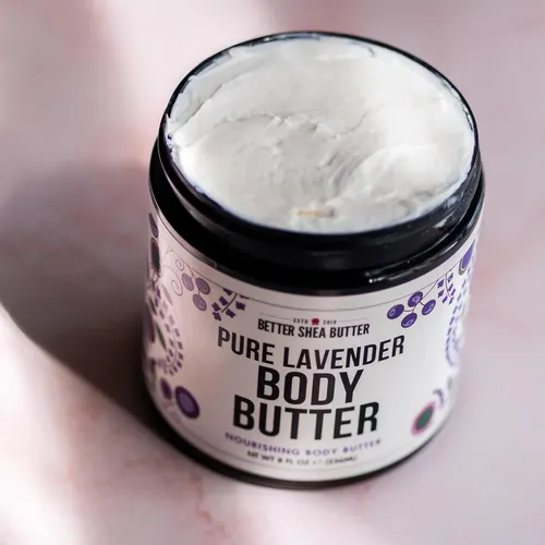Deep Moisture Lavender Body Butter Para Aliviar La Piel Seca