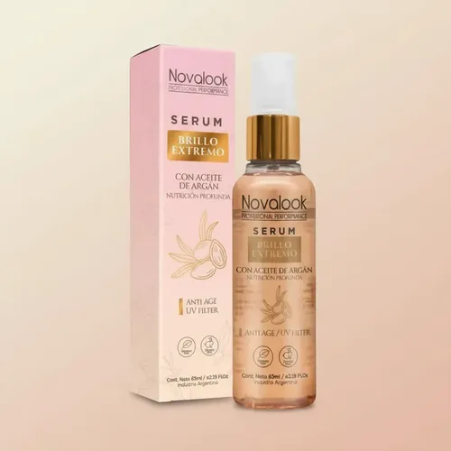 Serum Novalook Brillo Extremo Nutricion, Filtro Uv