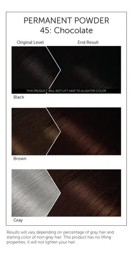 Bigen Tintura Permanente Polvo Para Cabello Paleta D Colores