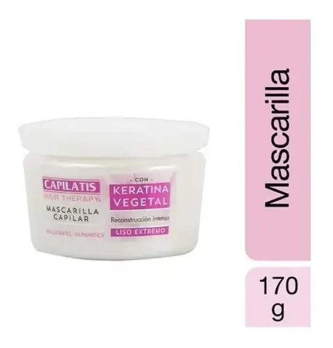 Mascarilla Capilar Capilatis Con Keratina Pelo Dañado