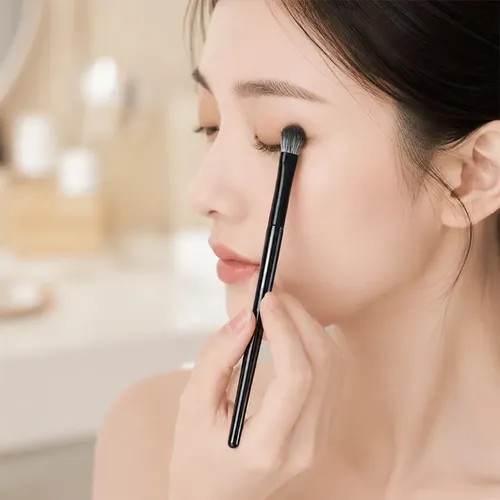 Set De 5 Brochas Pequeñas De Cerdas Suaves Para Sombras Y