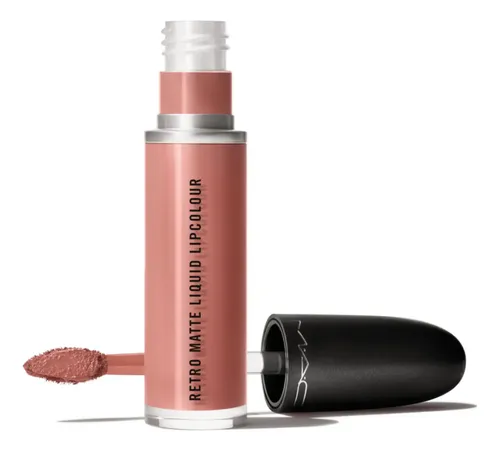 Labial MAC Retro Matte Liquid Lipcolour 5ml Color Burnt spice