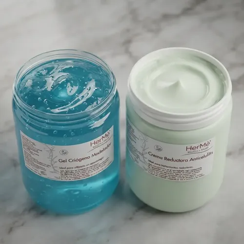 Set Reductor:gel Criogeno+ Crema Anticelulitica-aparatología