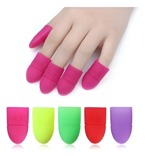 Capuchones De Silicona Para Remover Esculpidas X 5 Unidades