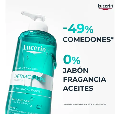 Eucerin Dermopure Oil Control Gel Limpiador Facial 200ml