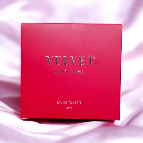 Perfume Eau De Toilette Red Velvet Mujer De City Girl 90ml