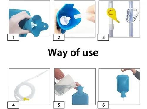 Kit De Bolsas De Enema, Limpieza De Colon De Café Y Agua
