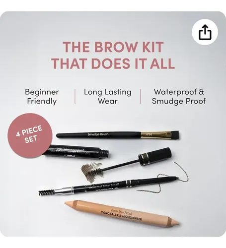 Billion Dollar-kit De Lápices Para Cejas/difumina-embellece