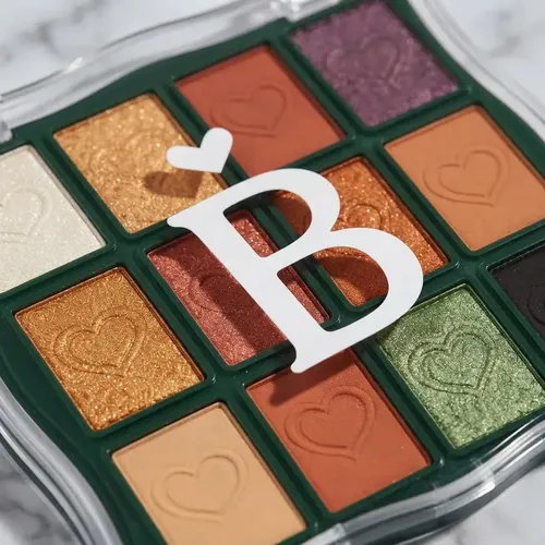 Paleta Tono 03 Sombras De Ojos 12 Colores Mate Brillante Maquillaje Rostro Veoquiero