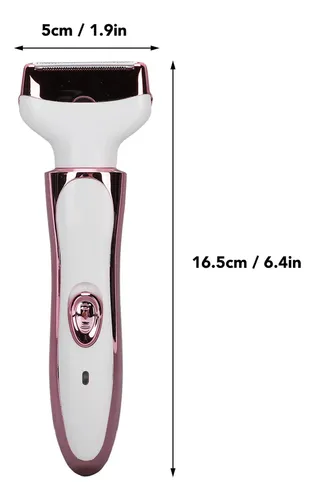 Eliminador Eléctrico Recargable De Vello Facial Y Corporal D