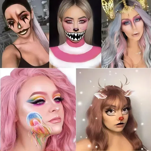 Gya Kit De Maquillaje Pintura Pintacaritas Body Paint Gya