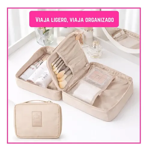 Portacosmeticos Neceser Organizador Viaje Maquillaje Estuche