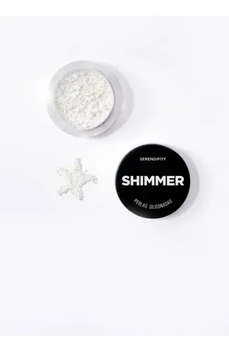Serendipity Perlas Siliconadas Shimmer Snow Tono Claro Blanc