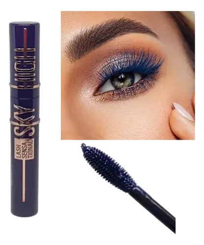 Mascara De Pestañas Color Azul Volumen Y Largo By Mini Tango