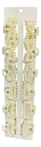 Broche Hebilla Para El Pelo Moda Pack X 12 Ar1 Bbl1 Ellobo