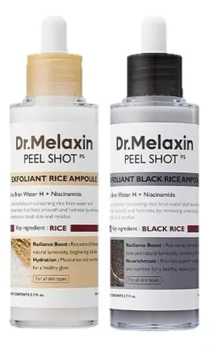 Jd Dr. Melaxin Official Rice Peel Shotglor1 Ampolla Dúo