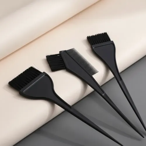 Kit Tintura Capilar 3 Piezas Con Pinceles Y Peine Aplicador